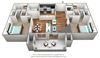 2 Bed 2 Bath Classic - B2C